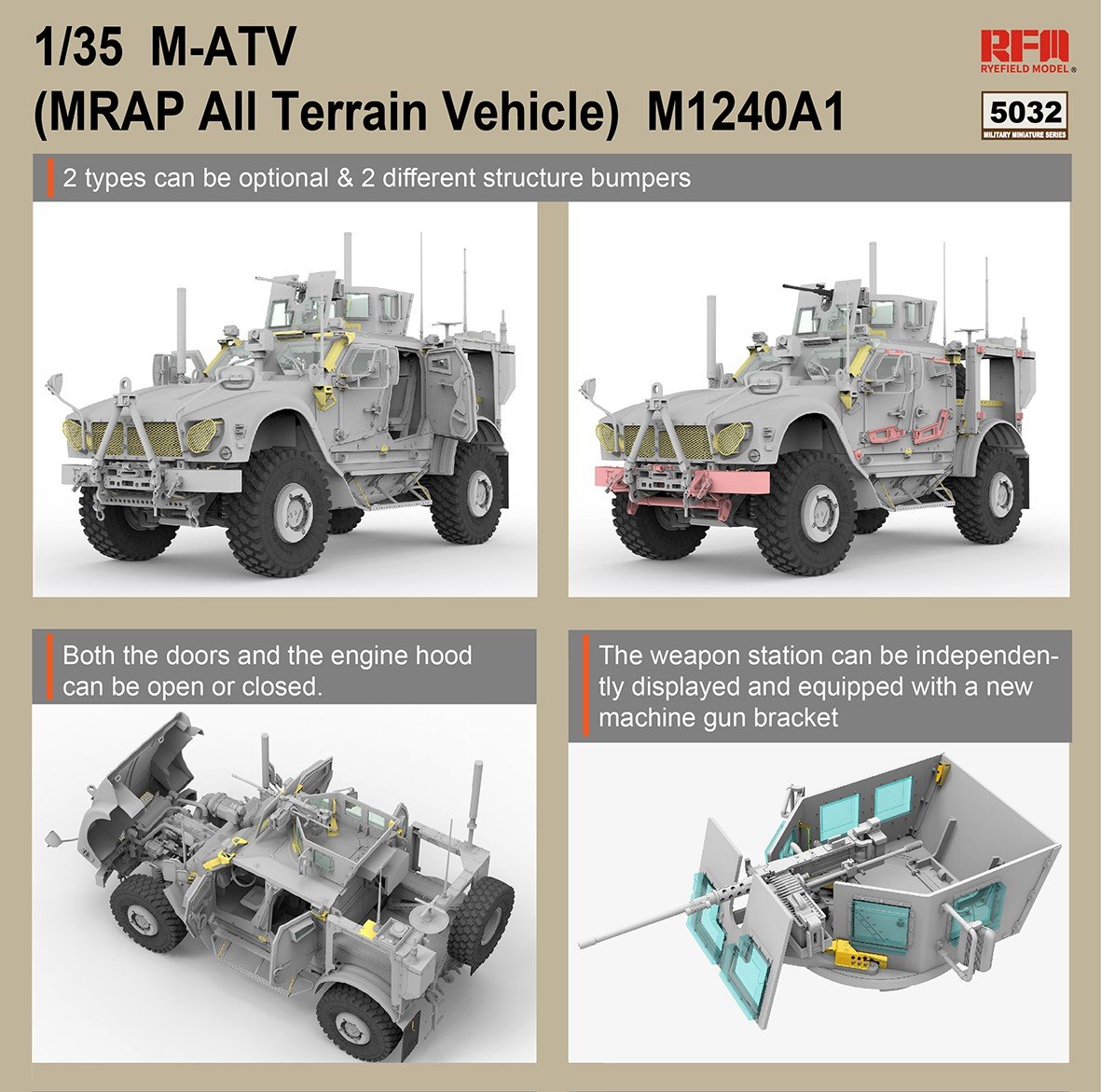 1/35 M1240A1 M-ATV - Click Image to Close