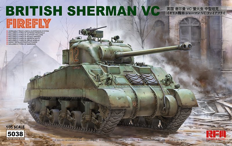 1/35 British Sherman VC Firefly - Click Image to Close