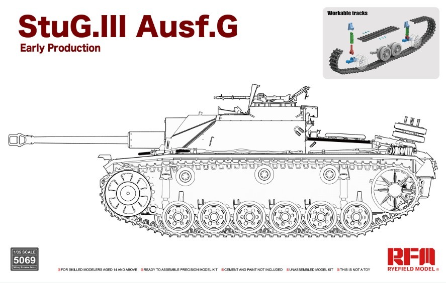 1/35 StuG.III Ausf.G Early Production with Workable Tracks - Click Image to Close