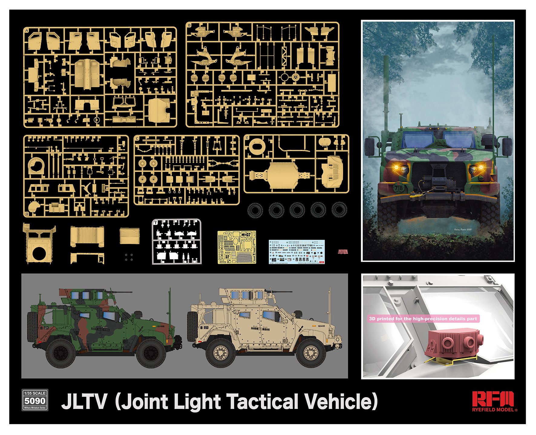 1/35 JLTV (Joint Light Tactical Vehicle) - Click Image to Close