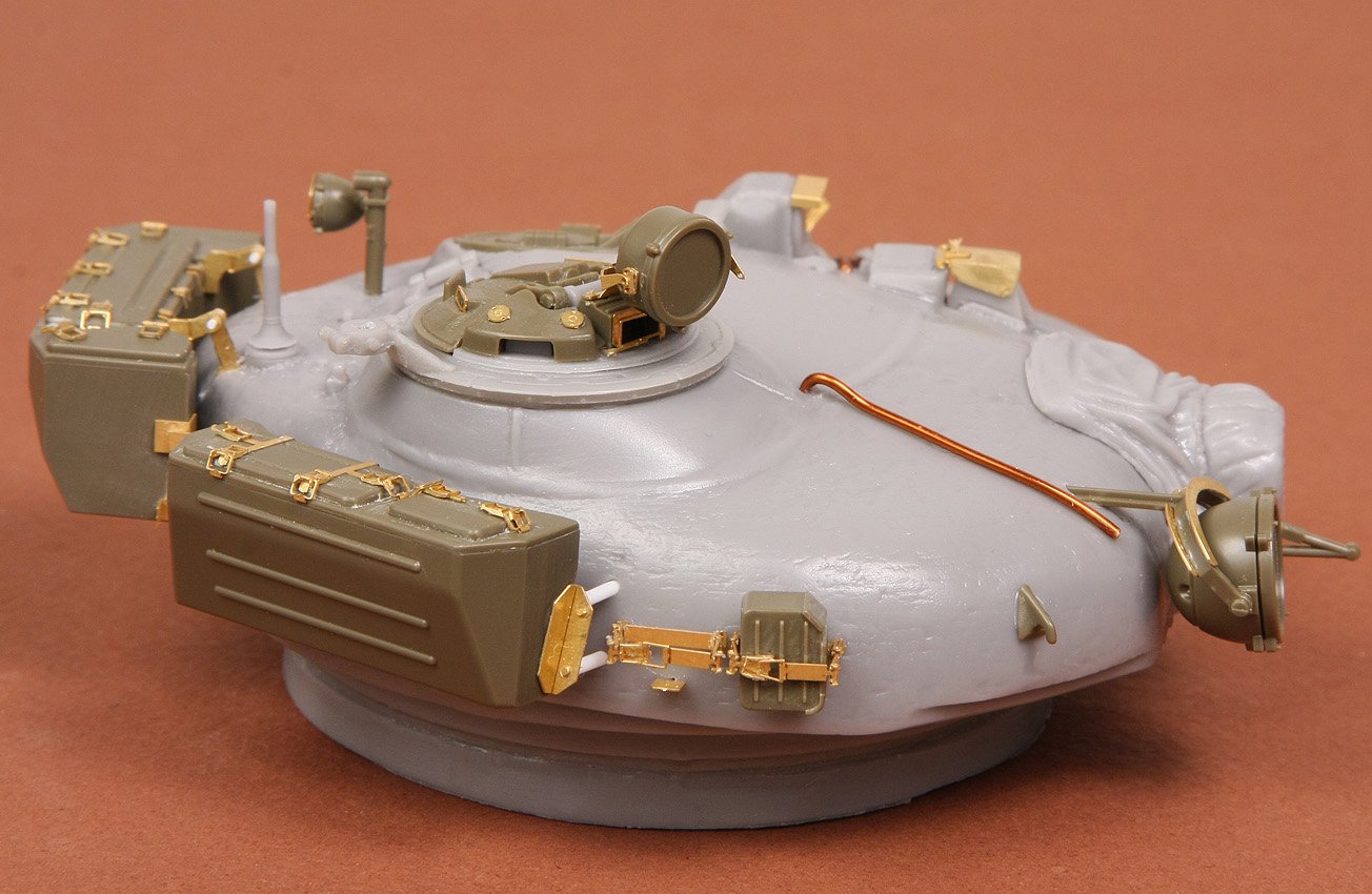 1/35 T-72A Turret for Tamiya - Click Image to Close