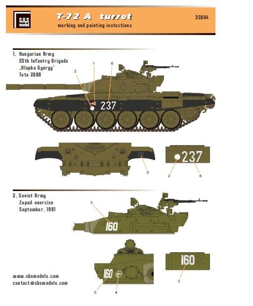 1/35 T-72A Turret for Tamiya - Click Image to Close