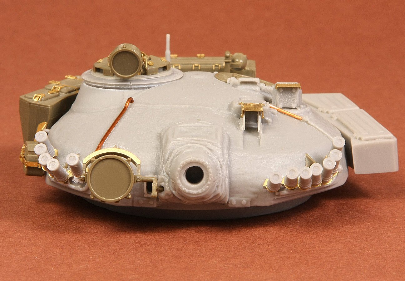 1/35 T-72M1 "Suomi" Finnish Version Turret for Tamiya - Click Image to Close
