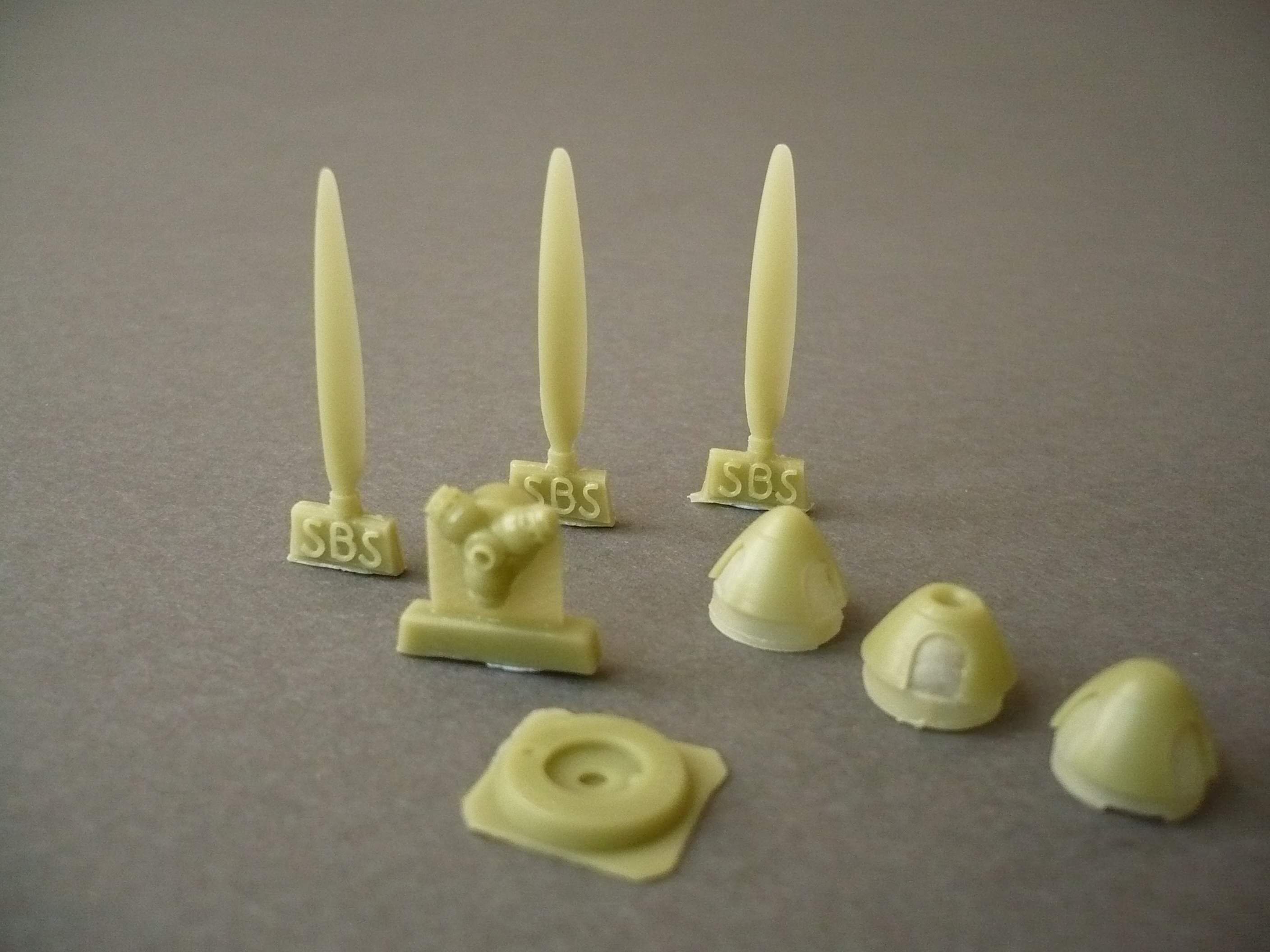 1/48 Bf109E Propeller Set for Tamiya - Click Image to Close