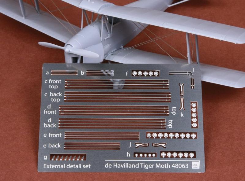 1/48 De Havilland DH-82 Tiger Moth Rigging Wire Set for Airfix - Click Image to Close