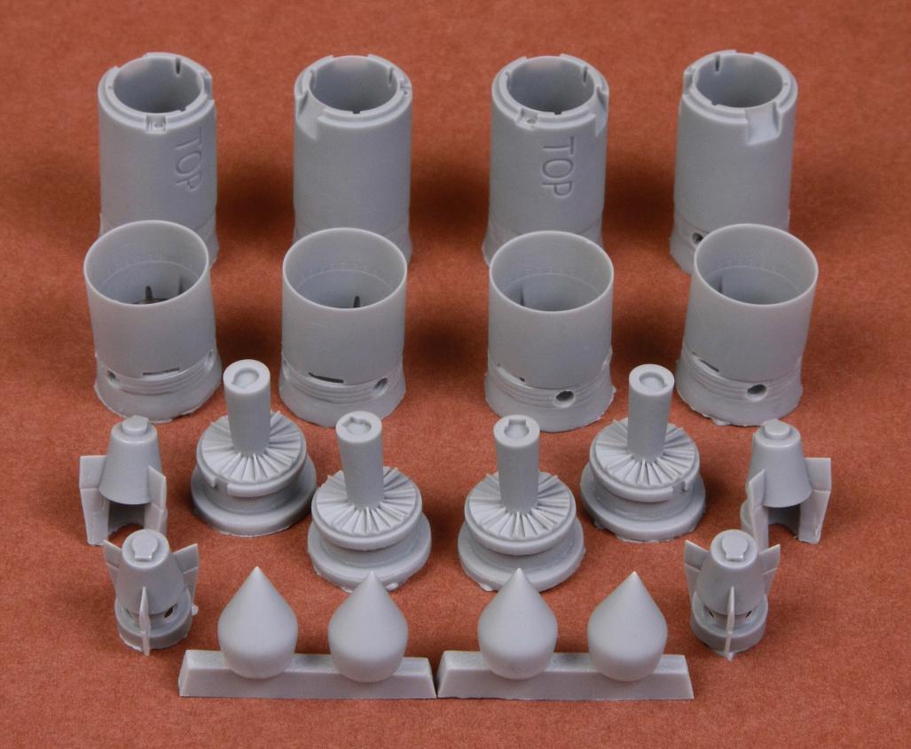 1/48 B-58 Hustler Seamless Engine Intakes for Revell/Monogram - Click Image to Close