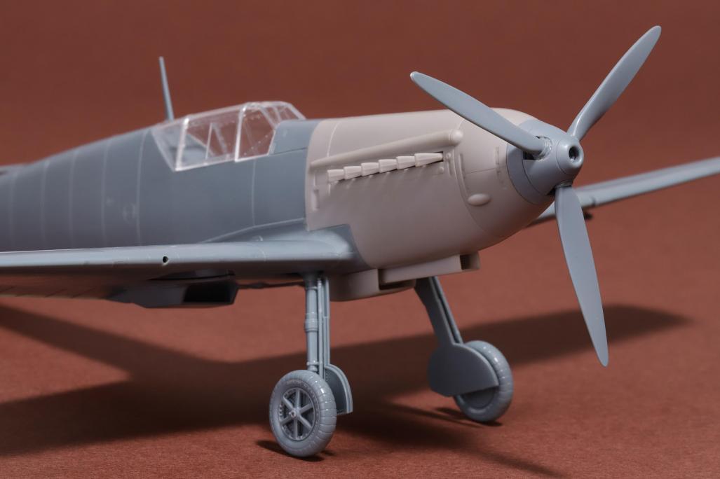 1/48 Hispano Me109E "Flying Testbed" Conversion Set for Eduard - Click Image to Close
