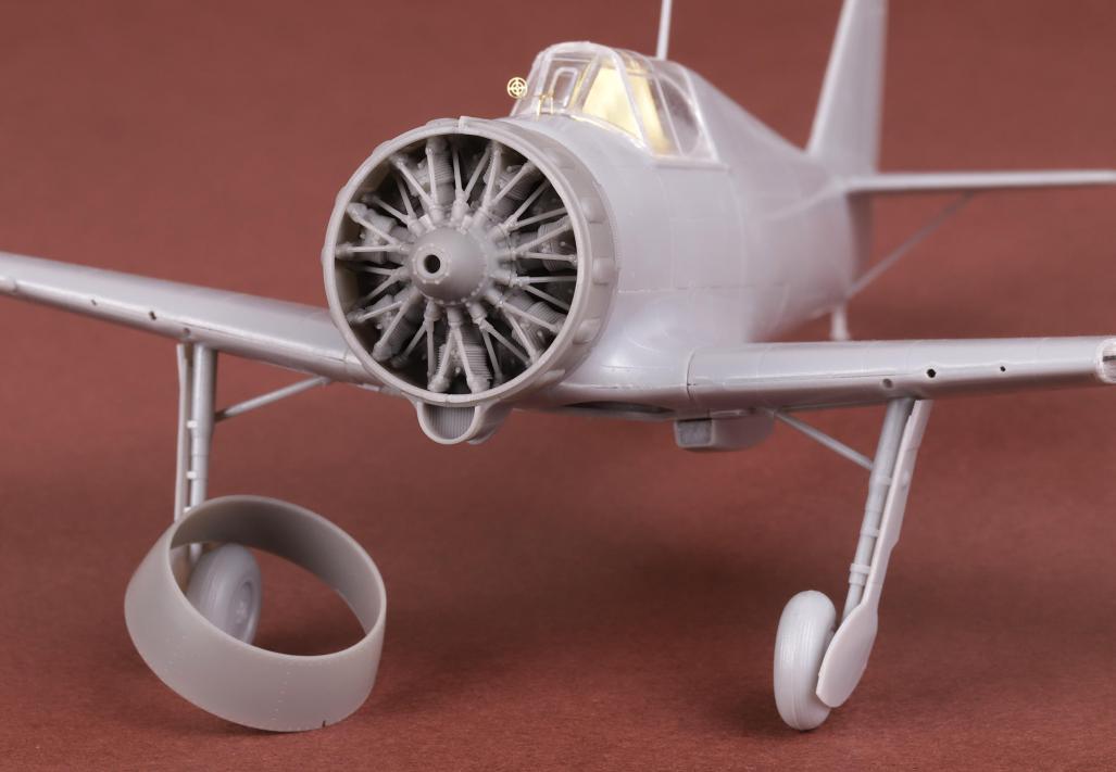 1/48 Bloch MB.151/152 Engine with Cowling Set for Dora Wings - Click Image to Close
