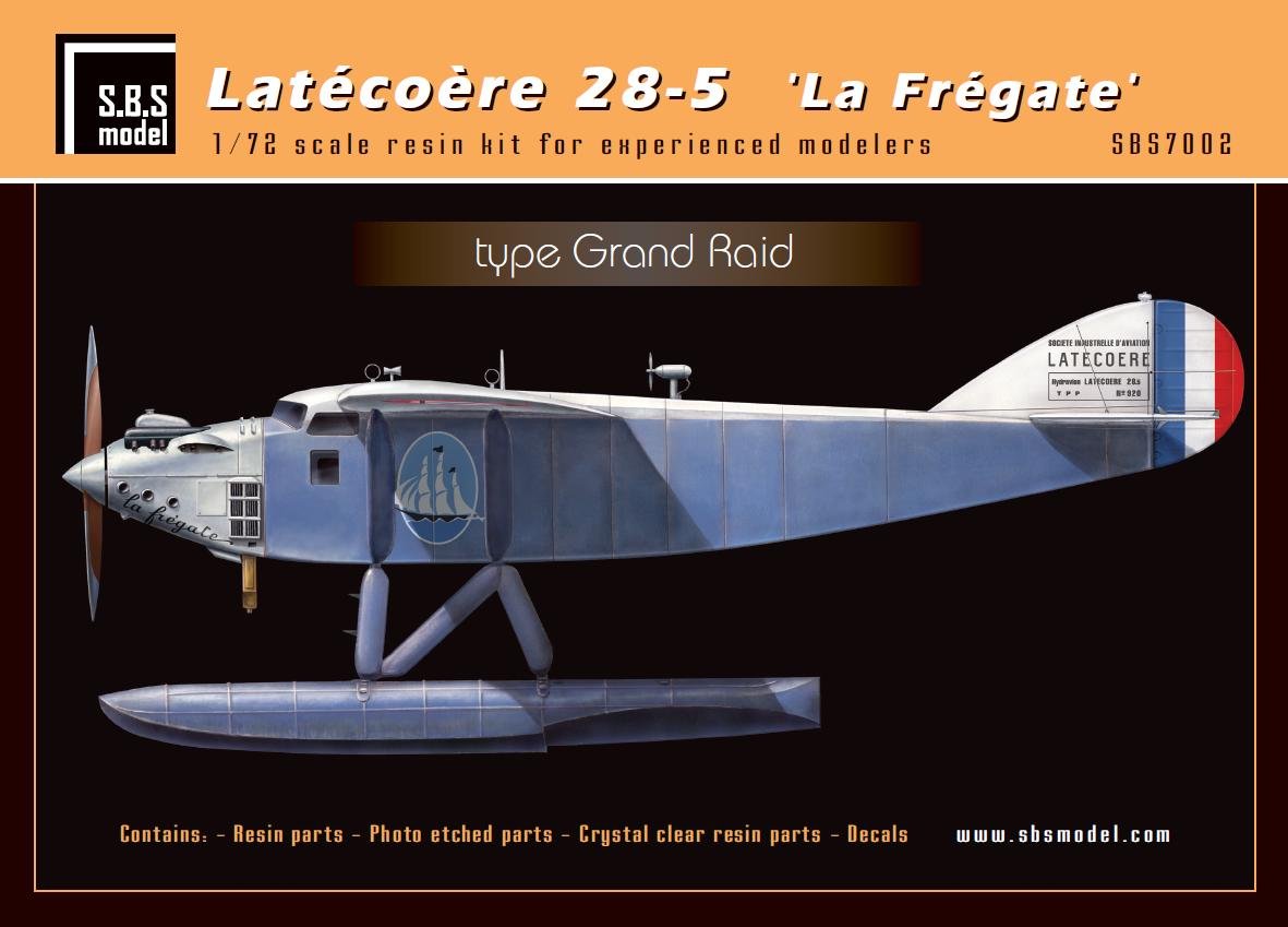 1/72 Latecoere 28-5 "La Fregate" Full Resin Kit - Click Image to Close