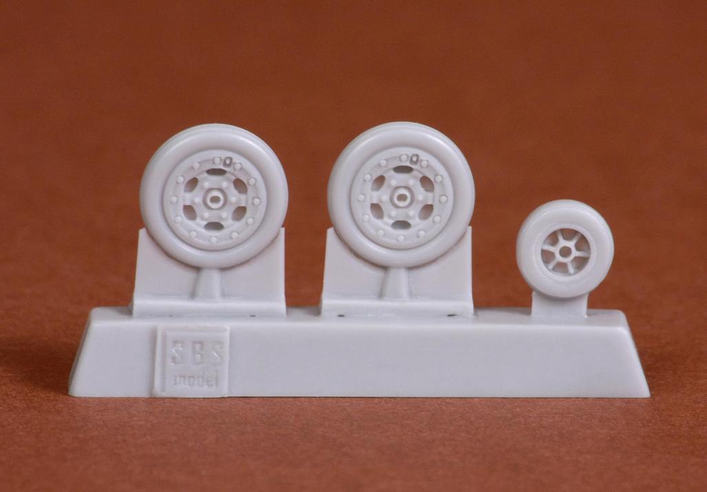 1/72 Hawker Hunter Wheel Set for Revell - Click Image to Close
