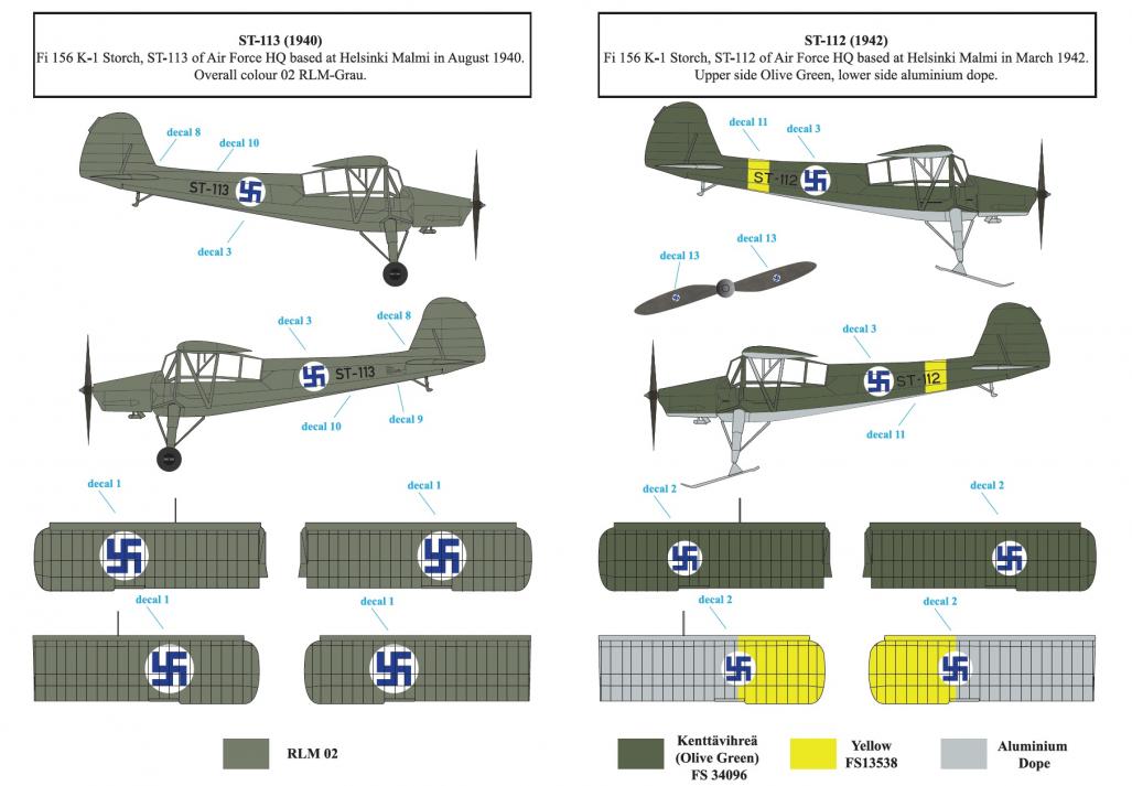 1/48 Fieseler Fi156 Storch in Finnish Service - Click Image to Close