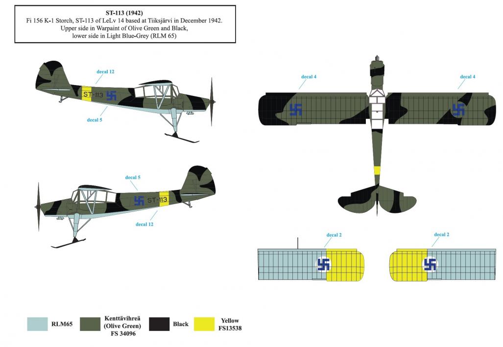1/48 Fieseler Fi156 Storch in Finnish Service - Click Image to Close