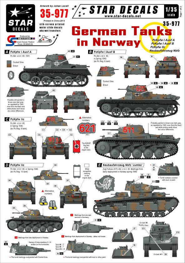 1/35 German Tanks in Norway - Click Image to Close