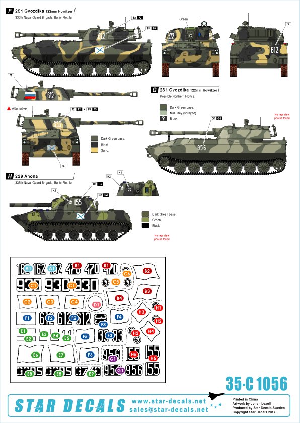 1/35 Soviet/Russian Naval Infantry #3, Fire Support and AA - Click Image to Close