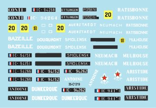 1/35 Indochine #4, 1er RCC in Dien Bien Phu & R.I.C.M. Markings - Click Image to Close