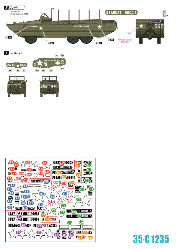 1/35 US Amphibians, Ford GPA and Dukw, 75th D-Day Special - Click Image to Close