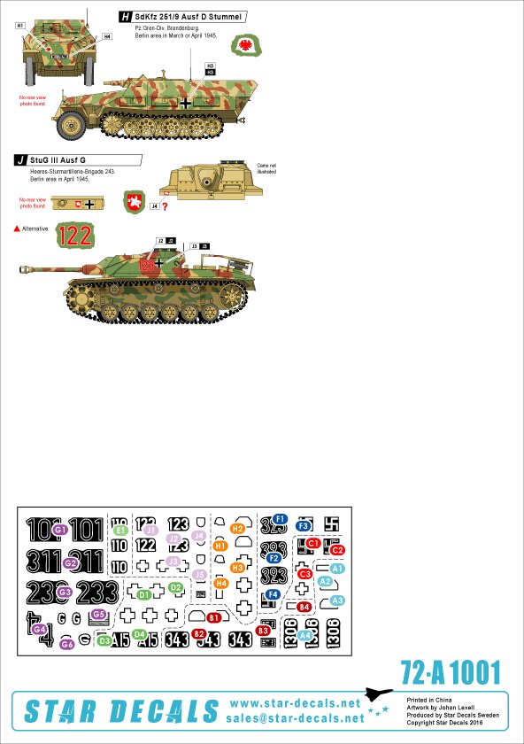 1/72 Battle for Berlin 45 #1, Half-Tracks, StuGs and Tigers - Click Image to Close