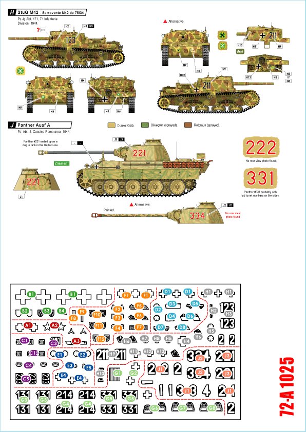 1/72 German Tanks in Italy #5, Battle for Cassino 1944 - Click Image to Close