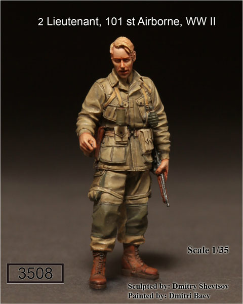 1/35 "2 Lieutenant", WWII US 101st Airborne Division #2 - Click Image to Close