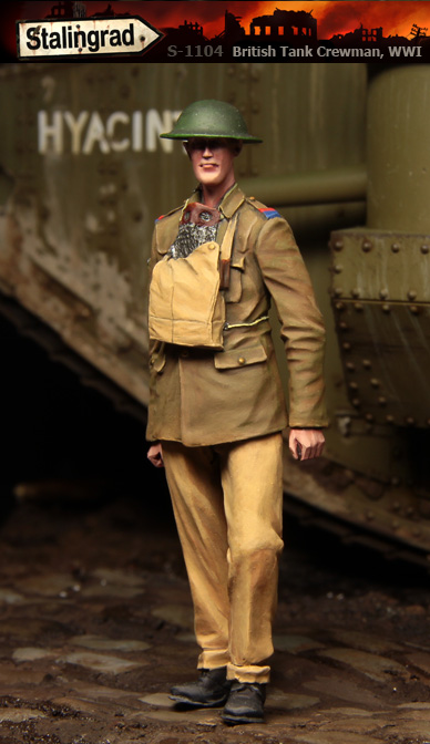 1/35 WWI British Tank Crewman #2 - Click Image to Close