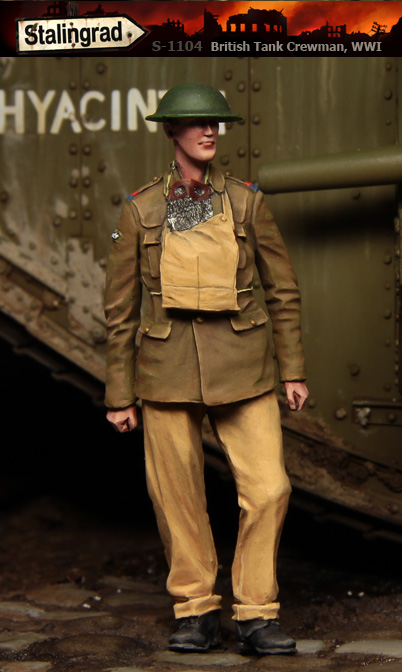 1/35 WWI British Tank Crewman #2 - Click Image to Close
