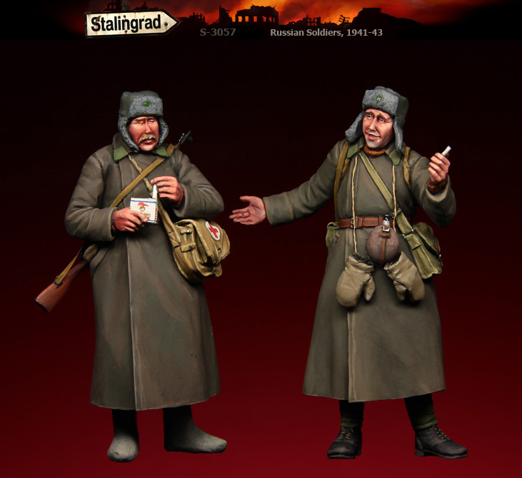 1/35 Russian Soldiers, 1941-43 - Click Image to Close