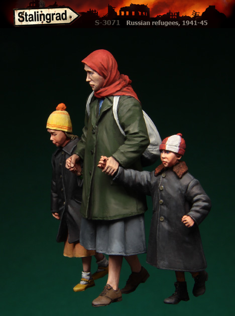 1/35 Russian Refugees, 1941-45 - Click Image to Close