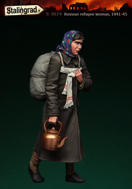 1/35 Russian Refugee Woman, 1941-45 #2 - Click Image to Close