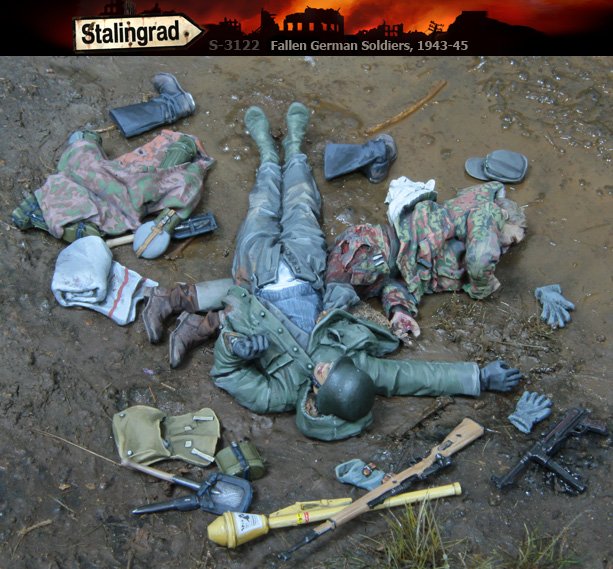 1/35 Fallen German Soldiers 1943-45 #2 - Click Image to Close