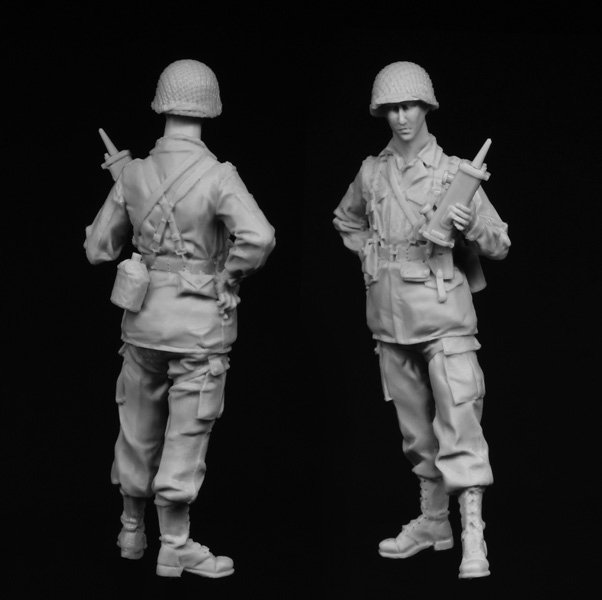 1/35 US Airborne Officer - Click Image to Close