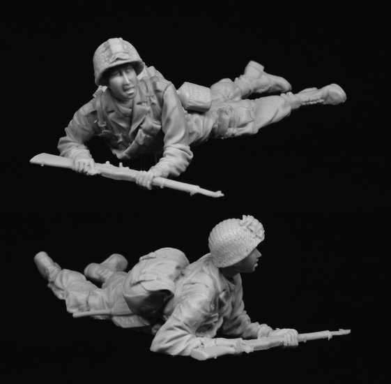 1/35 US Paratrooper #1 - Click Image to Close