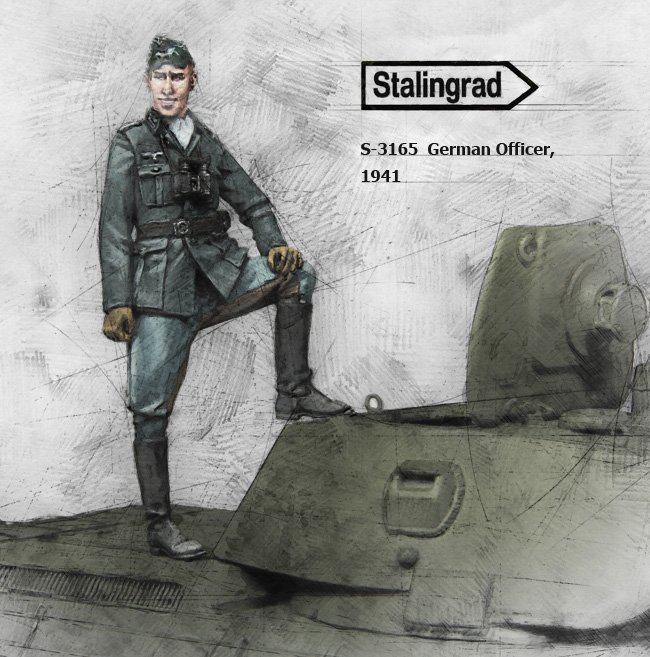 1/35 German Soldiers Inspect T-34 (Big Set, 8 Figures) - Click Image to Close