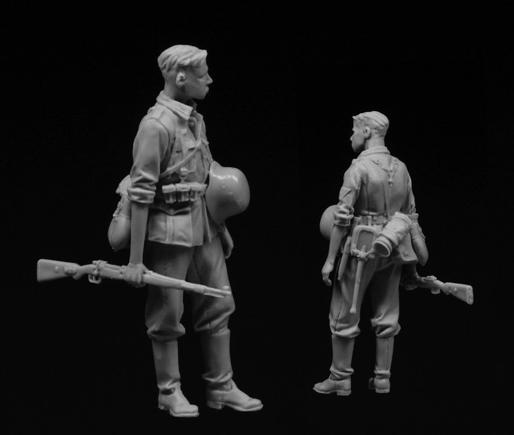 1/35 German Soldier #1 - Click Image to Close