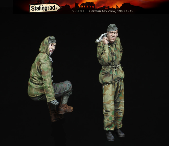 1/35 WWII German AFV Crew #2, 1943-45 - Click Image to Close