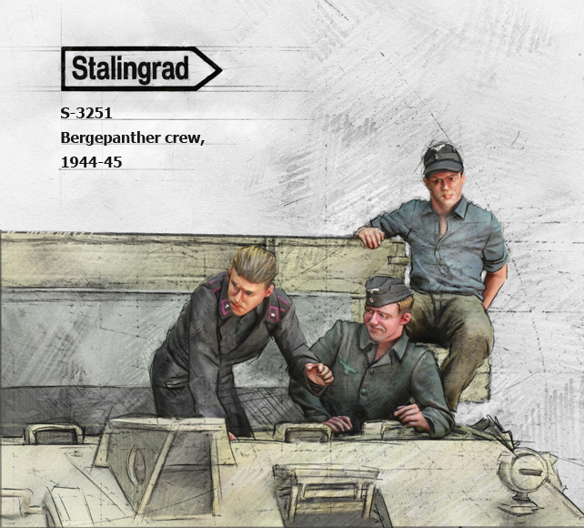 1/35 German Panzer Maintenance Crew (Big Set, 8 Figures) - Click Image to Close