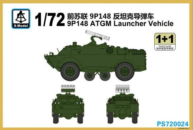 1/72 9P148 ATGM Launcher Vehicle (2 kits) - Click Image to Close