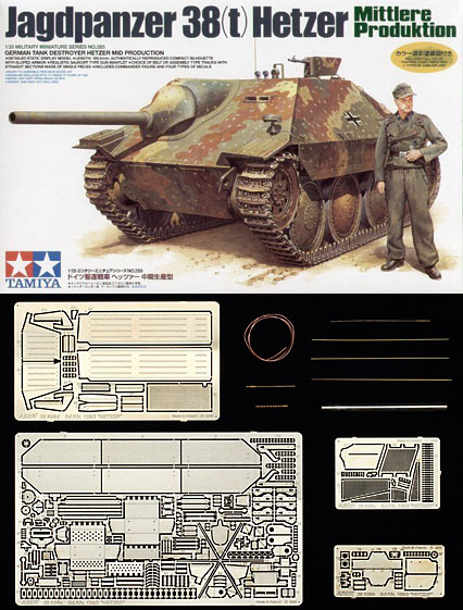 1/35 Hetzer Mid Production w/ Aber Photo Etched & Metal Barrel - Click Image to Close