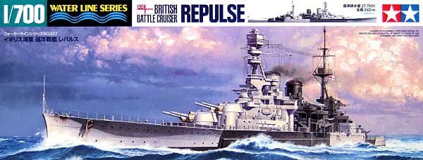 1/700 British Battle Cruiser Repulse - Click Image to Close