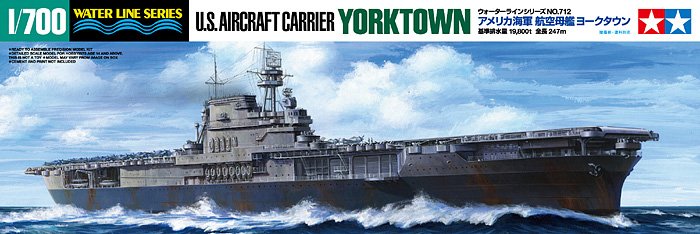 1/700 USS Yorktown CV-5, Yorktown Class Aircraft Carrier - Click Image to Close