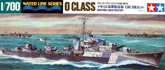 1/700 British Destroyer O Class - Click Image to Close