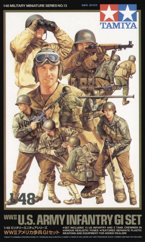 1/48 US Army Infantry GI Set - Click Image to Close