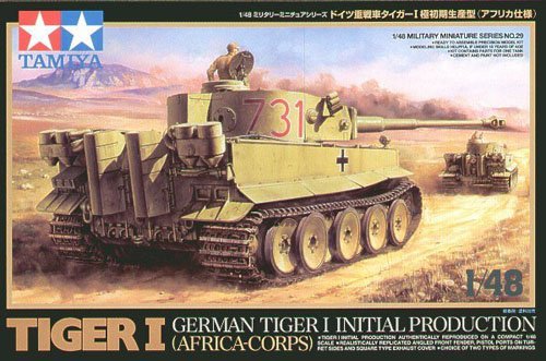 1/48 German Tiger I Initial Production "Africa-Corps" - Click Image to Close