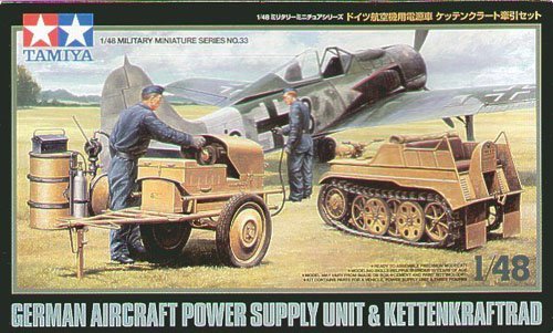 1/48 German Aircraft Power Supply Unit & Kettenkraftrad - Click Image to Close