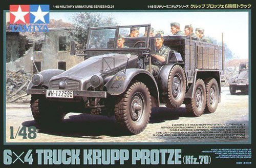 1/48 German 6x4 Truck Krupp Protze (Kfz.70) - Click Image to Close