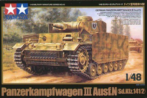 1/48 German Pz.Kpfw.III Ausf.N (Sd.Kfz.141/2) - Click Image to Close