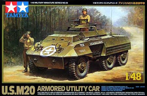 1/48 US M20 Armored Utility Car - Click Image to Close