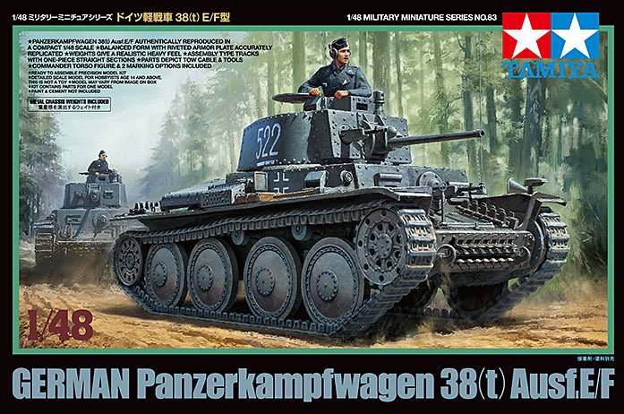 1/48 German Panzerkampfwagen 38(t) Ausf.E/F - Click Image to Close