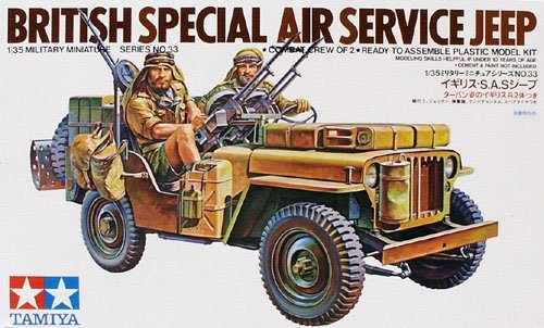 1/35 British Special Air Service (SAS) Jeep - Click Image to Close