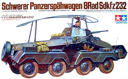1/35 German Heavy Armored Car Sd.Kfz.232 - Click Image to Close