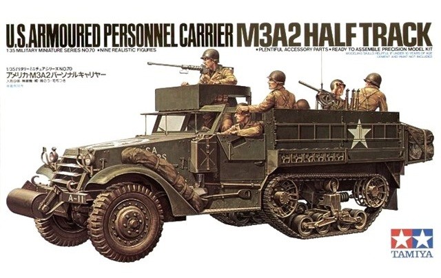 1/35 US M3A2 Half-Track Personnel Carrier - Click Image to Close